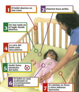 Atención papás…Forma correcta de acostar a  tu bebé: