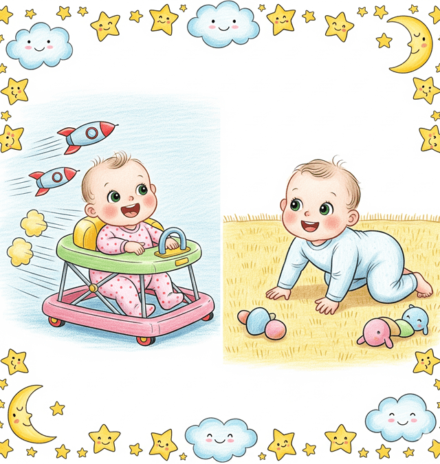 ¿Es bueno usar andadera?