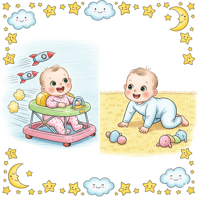 ¿Es bueno usar andadera?