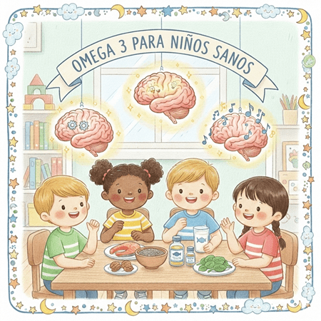 omega 3   y desarrollo infantil