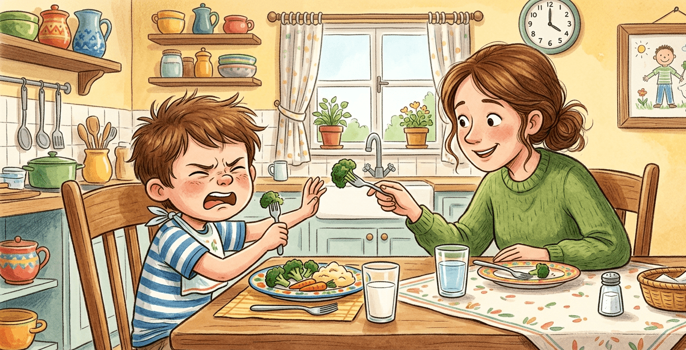 ¿Por qué mi hijo odia el brócoli? La ciencia detrás del “no me gusta”