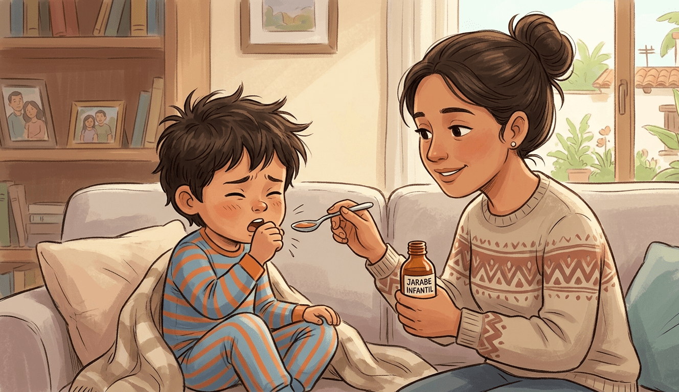 Jarabes para la tos en niños: ¿Cuál funciona y por qué nunca debes elegirlo tú?